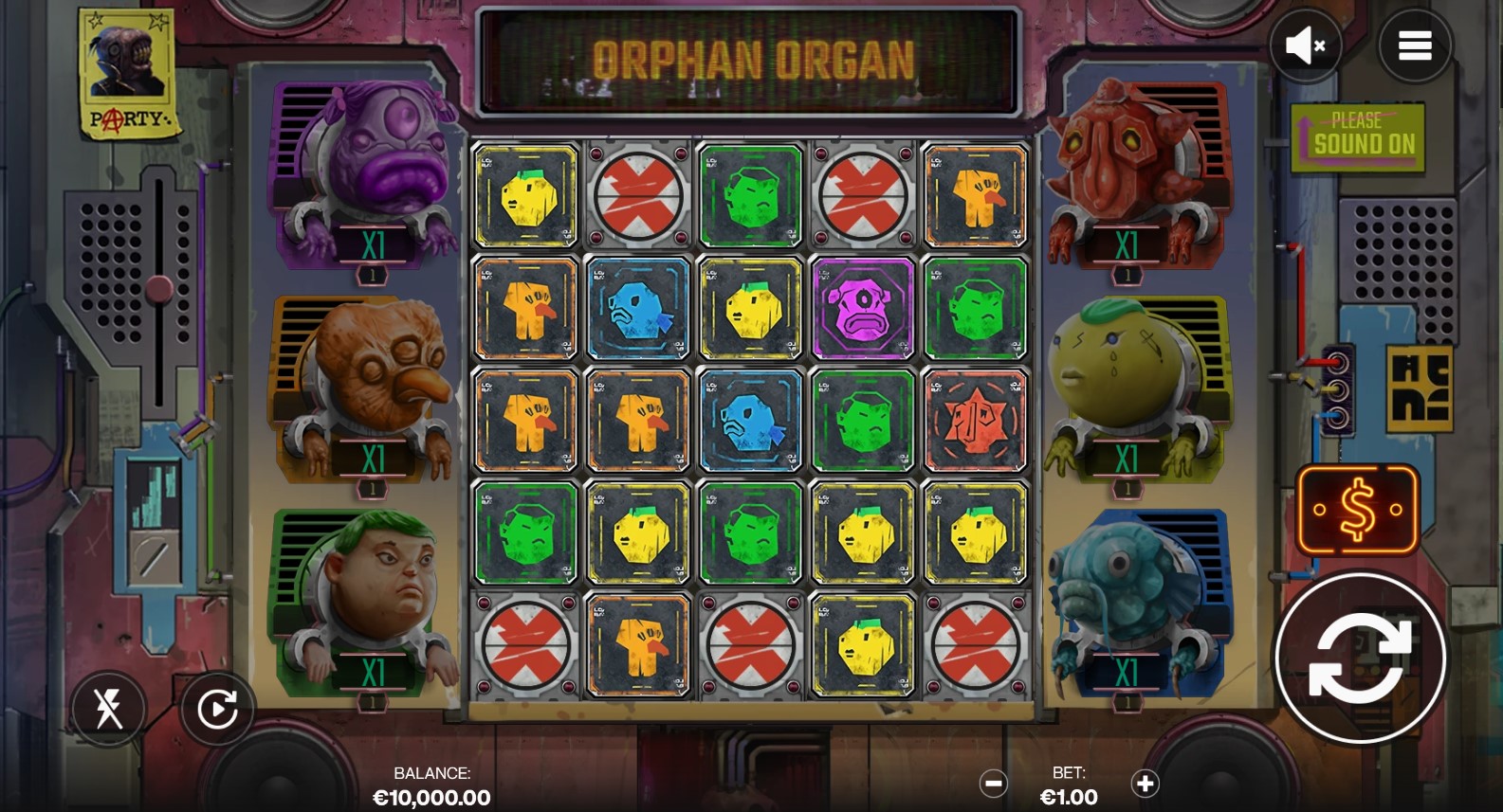 Orphan Organ shady lady